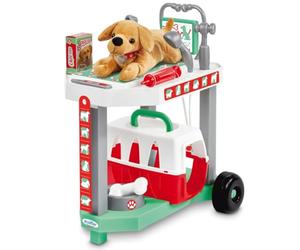 Jouets Ecoiffier - 1919 - Clínica Veterinaria Perro - Juego de imitación - Desde 18 Meses - Fabricado en Francia