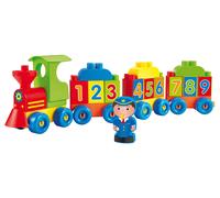 Ecoiffier Tren números y Letras Abrick con Figura 3349