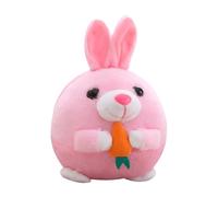 Jouets Mobiles Interactifs pour Chiens Moyens - Balle Électronique Sautante Avec Lapin en Peluche Grinçant | Jouet Chien Mobile Jeu Actif Intérieur et Dressage Anti-Stress