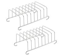 JOUFNING Rejilla Para Tostar Pan De Panadería, Soporte Para 8 Rebanadas De Pan, Organizador De Accesorios Para Freidora De Aire, Rejillas De Enfriamiento Para Utensilios De Repostería