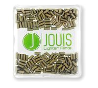 Jouis Lighter Flints - Pedernales de repuesto universales para encendedor compatibles con la mayoría de encendedores (100x, dorado)