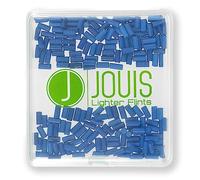 Jouis Lighter Flints - Pedernales de repuesto universales para encendedor compatibles con la mayoría de encendedores (200x, azul)