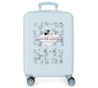 Joumma Bags Disney Minnie American Darling, Maleta Infantil, Fabricada en ABS, un Material Resistente y Ligero,