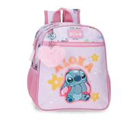 Joumma Disney Stitch You & Me Mochila de Paseo Malva 23x28x10 cm Poliéster 6,44L