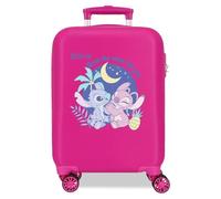 Disney Joumma Adorable Stitch Maleta de Cabina Rosa 33x50x20 cms Rígido 2 kgs Cierre de combinación Lateral ABS 2 kgs 33L Equipaje de Mano