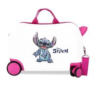 Disney Joumma Adorable Stitch Maleta Infantil Blanco 45x31x20 cms Rígido 1,8 kgs Cierre de combinación Lateral ABS 1,8 kgs 27,9L Equipaje de Mano
