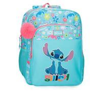 Joumma Disney Aloha Stitch Mochila para portátil 13,3" Adaptable a Carro Azul 30x40x13 cms Poliéster