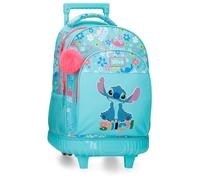 Joumma Disney Aloha Stitch Mochila para portátil Compact 13,3" Azul 32x45x21 cms Poliéster