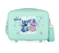 Joumma Disney Beach & Love Nececer Adaptable Turquesa Azul 29x21x15 cm Rígido ABS 9,1L 0,8 kgs
