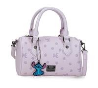 Joumma Disney Bloom Stitch Bolso Bowling Lila 21x10x12 cm PU y Poliéster