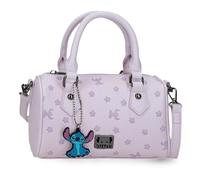 Joumma Disney Bloom Stitch Bolso Bowling Lila 21x10x12 cm PU y Poliéster
