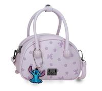 Joumma Disney Bloom Stitch Bolso Lila 19x13x8 cm PU y Poliéster