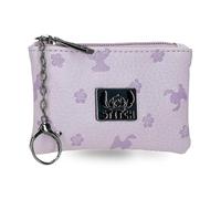 Joumma Disney Bloom Stitch Monedero Lila 12x7,5x1 cm PU y Poliéster