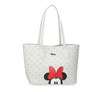 Joumma Disney Bolso tote Minnie Bowlogue Beige 31x25,5x11,5 cm PU y poliéster