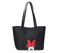 Joumma Disney Bowlogue Minnie Bolso Tote Negro 31x25,5x11,5 cm PU y Poliéster
