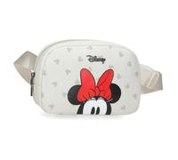 Joumma Disney Bowlogue Minnie Riñonera Beige 19x13x5,5 cm PU y Poliéster