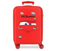 Joumma Disney Cars Mcqueen Red Maleta de Cabina Rojo 33x50x20 cms Rígido 2,35 kgs Cierre de combinación Lateral ABS 2,35 kgs 33L Equipaje de Mano