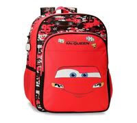 Joumma Disney Cars Mcqueen Red Mochila Escolar Rojo 30x40x13 cm Poliéster 15,6L