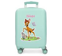 Trolley disney abs suitcase 50 cm.4r bambi turquoise azul Talla única