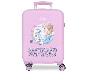 Joumma Disney Close To The Heart Frozen Maleta de Cabina Morado 33x50x20 cms Rígido 2 kgs Cierre de combinación Lateral ABS 2 kgs 33L Equipaje de Mano
