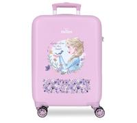 Joumma Disney Close To The Heart Frozen Maleta de Cabina Morado 38x55x20 cms Rígido 2 kgs Cierre de combinación Lateral ABS 2 kgs 35L Equipaje de Mano