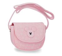 Joumma Disney Cloudline Mickey Bandolera con Solapa Nude 16x14x5 cm PU y Poliéster
