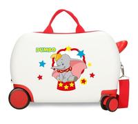 Joumma Disney Dumbo Circus Maleta Infantil Blanco 45x31x20 cms Rígida ABS 24,6L 2 kgs 4 Ruedas Equipaje Mano