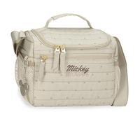 Joumma Disney Duna Mickey Bandolera Porta Merienda Beige 23,5x19x17 cm Poliéster