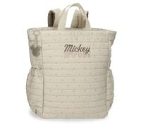 Joumma Disney Duna Mickey Mochila de Paseo Beige 32x35x13 cm Poliéster 14,6L