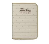 Joumma Disney Duna Mickey Portadocumentos Beige 19x26x2 cm Poliéster