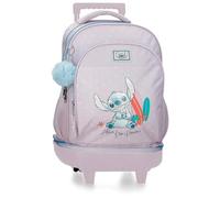 Joumma Disney from Hawaii Mochila 2 Ruedas Rosa 32x45x21 cm Poliéster 30,24L