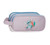 Joumma Disney from Hawaii Neceser Tres Compartimentos Rosa 22x10x9 cm Poliéster