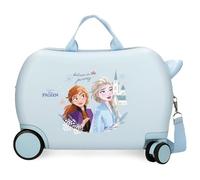 Disney Joumma Frozen Believe in The Journey Maleta Infantil Azul 45x31x20 cms Rígida ABS 24,6L 1,8 kgs 2 Ruedas Equipaje Mano