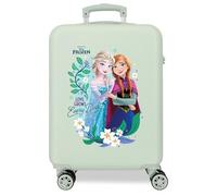 Joumma Disney Frozen Ice Dreams Maleta de Cabina Menta 38x55x20 cm Rígida ABS Cierre de combinación Lateral 34L 2,6kg 4 Ruedas Dobles Equipaje de Mano