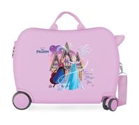 Joumma Disney Frozen Ice Dreams Maleta Infantil Lila 50x38x20 cm Rígida ABS Cierre de combinación Lateral 34L 2,1kg 2 Ruedas Dobles Equipaje de Mano