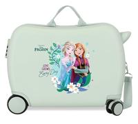 Joumma Disney Frozen Ice Dreams Maleta Infantil Menta 50x38x20 cm Rígida ABS Cierre de combinación Lateral 34L 2,1kg 2 Ruedas Dobles Equipaje de Mano