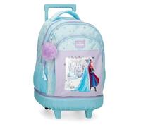 Joumma Disney Frozen In This Together Mochila Compact Desmontable 2 Ruedas Lila 32x45x21 cm Poliéster 30,2L