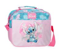 Joumma Disney Heart Stitch Bolso Bandolera Rosa 23x20x9 cms Poliéster 4,14L
