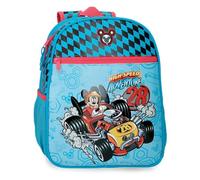 Joumma Disney Hight Speed Mochila Escolar Azul 27x33x11 cm Poliéster 9,8L