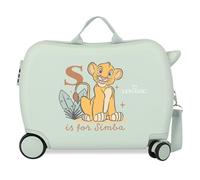 Joumma Disney Lion King Sun & Sabana Maleta Infantil Menta 50x38x20 cm Rígida ABS Cierre de combinación Lateral 34L 2,1kg 2 Ruedas Dobles Equipaje de Mano