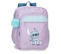 Joumma Disney Lovely Stitch Mochila para portátil 13,3" Morado 30x38x12 cms Poliéster 13,68L