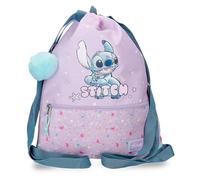Joumma Disney Lovely Stitch Mochila Saco Morado 35x46 cms Poliéster