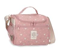 Joumma Disney Luma Mickey Bandolera Porta Merienda Infantil para Guardería y Colegio, Bolsa Térmica con Bandolera Ajustable para Mamás y Niñas, 25x19x17 cm