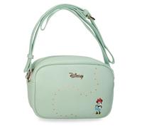 Joumma Disney Luxe Minnie Bandolera Turquesa Verde 19x13x7 cm PU y Poliéster