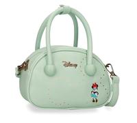 Joumma Disney Luxe Minnie Bolso Bandolera Turquesa Verde 19x13x8 cm PU y Poliéster