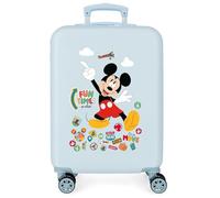 Joumma Disney Mickey Fun Times Maleta de Cabina Azul 38x55x20 cms Rígido 2 kgs Cierre de combinación Lateral ABS 2 kgs 35L Equipaje de Mano