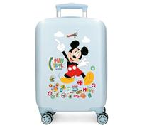 Joumma Disney Mickey Fun Times Maleta de Cabina Rojo 33x50x20 cms Rígido 2,35 kgs Cierre de combinación Lateral ABS 2,35 kgs 33L Equipaje de Mano