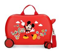 Joumma Disney Mickey Fun Times Maleta Infantil Rojo 45x31x20 cms Rígido 1,8 kgs ABS 1,8 kgs 34L Equipaje de Mano