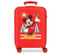 Joumma Disney Mickey & Minnie Maleta de Cabina Rojo 33x50x20 cms Rígido 2 kgs Cierre de combinación Lateral ABS 2 kgs 33L Equipaje de Mano
