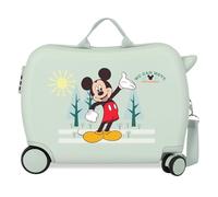 Joumma Disney Mickey & Minnie Maleta Infantil Verde 50x38x20 cms Rígido 1,8 kgs Cierre de combinación Lateral ABS 1,8 kgs 38L Equipaje de Mano